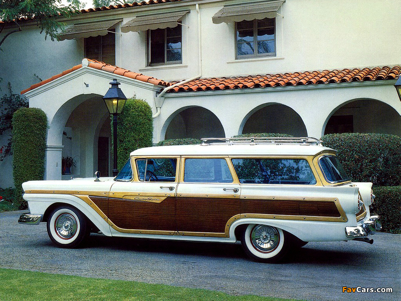 Ford Country Squire 1957 photos (800 x 600)