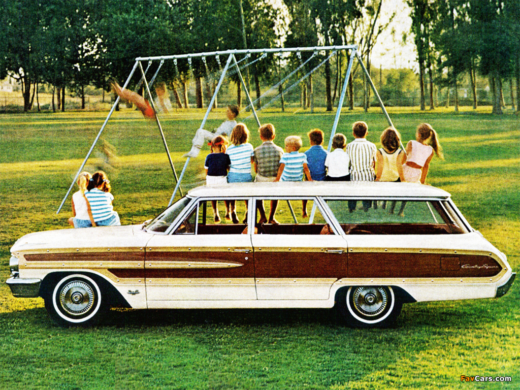 Ford Country Squire 1964 pictures (1024 x 768)