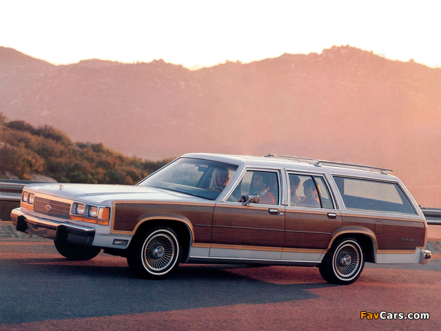 Ford LTD Country Squire Station Wagon 1987–91 images (640 x 480)