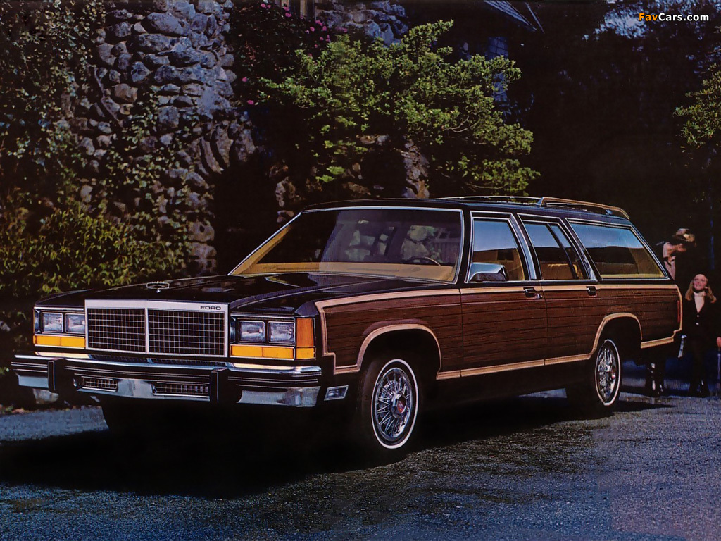 Photos of Ford LTD Country Squire Station Wagon 1980 (1024 x 768)