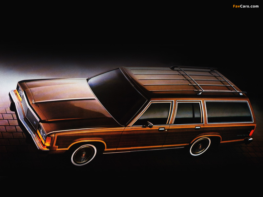 Pictures of Ford LTD Country Squire Station Wagon 1982 (1024 x 768)