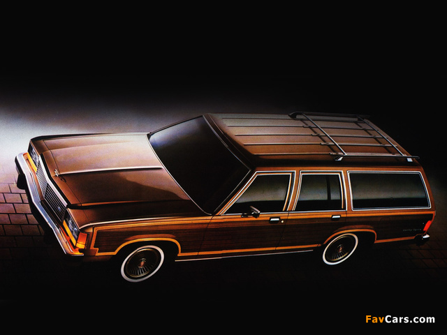 Pictures of Ford LTD Country Squire Station Wagon 1982 (640 x 480)