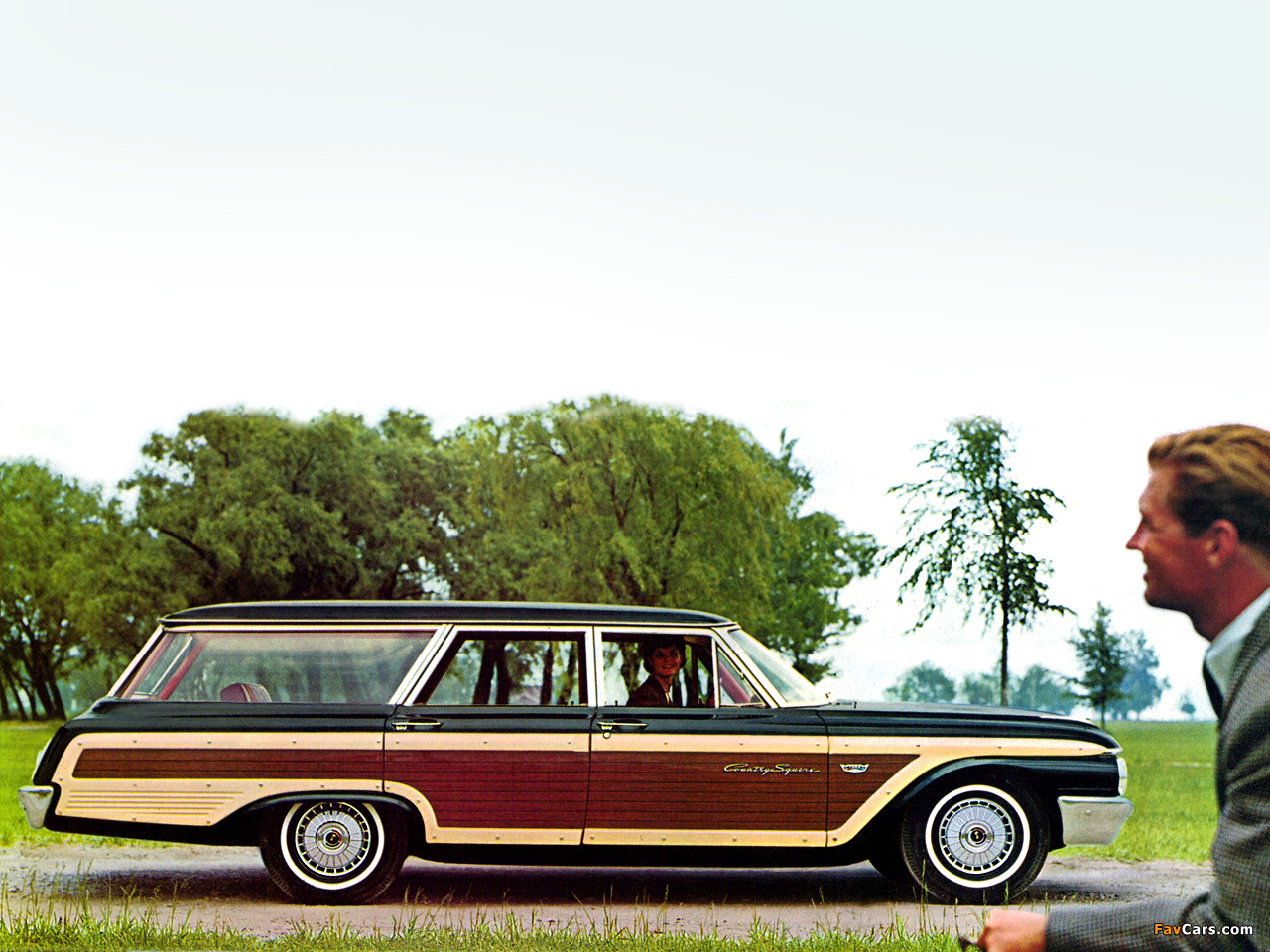 Pictures of Ford Country Squire 9-passenger Station Wagon 1962 (1280 x 960)