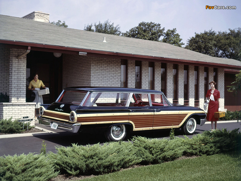 Ford Galaxie Country Squire (68) 1961 wallpapers (800 x 600)