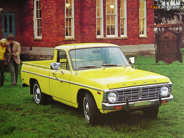 Ford Courier 1974 pictures (640 x 480)