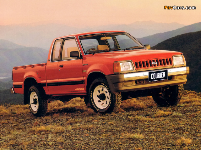Ford Courier 4WD 1990–96 pictures (640 x 480)