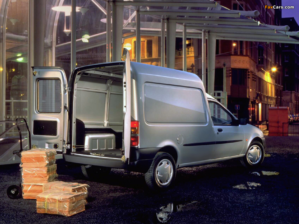 Ford Courier Van UK-spec 1996–99 wallpapers (1024 x 768)