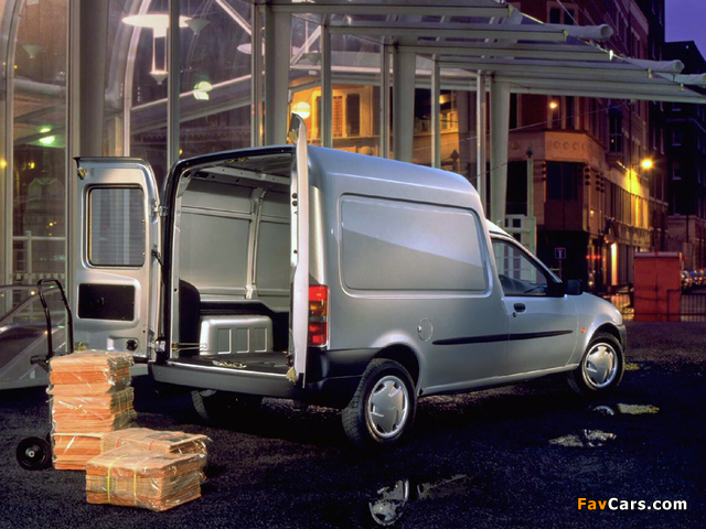 Ford Courier Van UK-spec 1996–99 wallpapers (640 x 480)