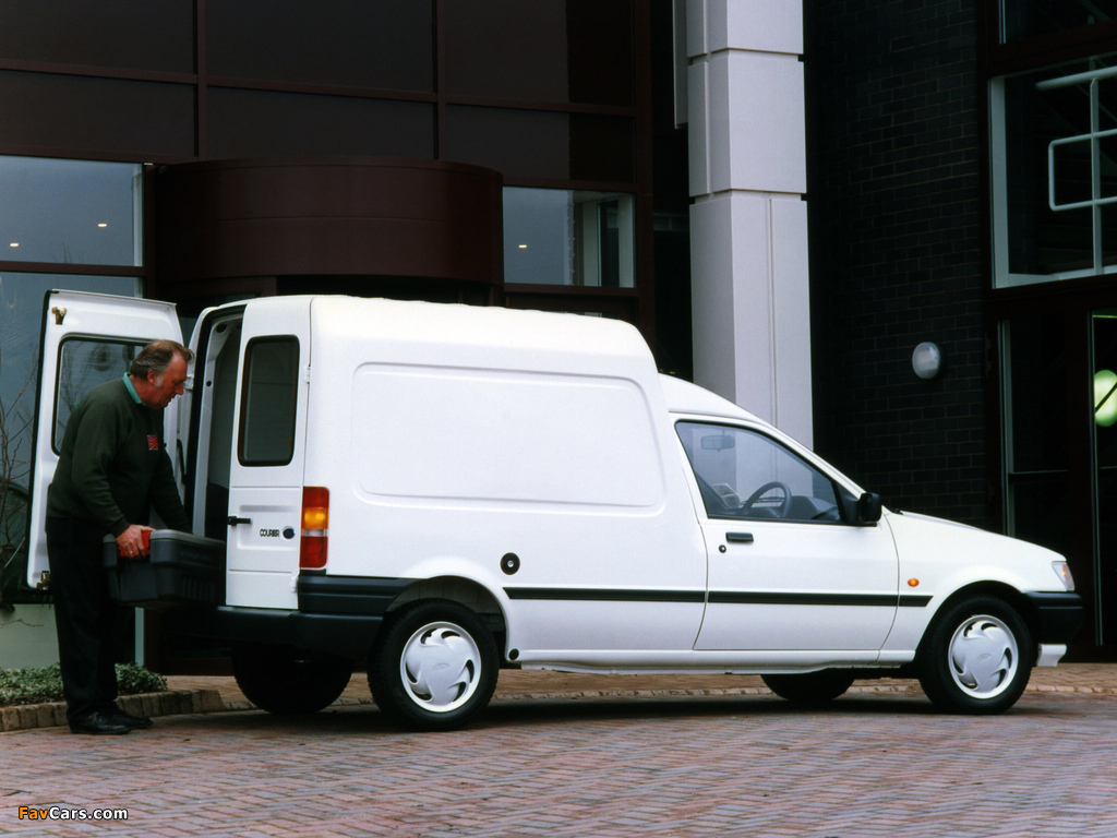 Pictures of Ford Courier Van UK-spec 1992–95 (1024 x 768)