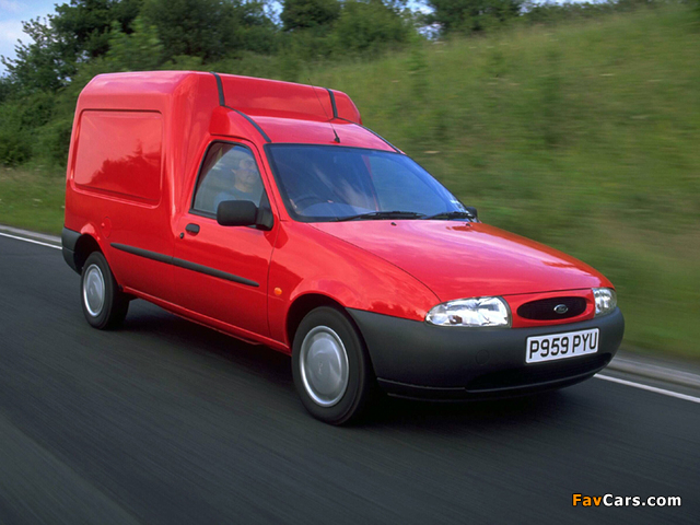 Pictures of Ford Courier Van UK-spec 1996–99 (640 x 480)