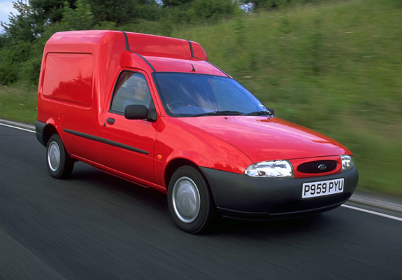 Pictures of Ford Courier Van UK-spec 1996–99
