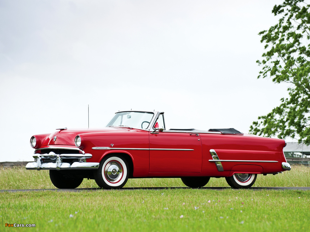 Ford Crestline Sunliner Convertible Coupe (76B) 1953 images (1024 x 768)