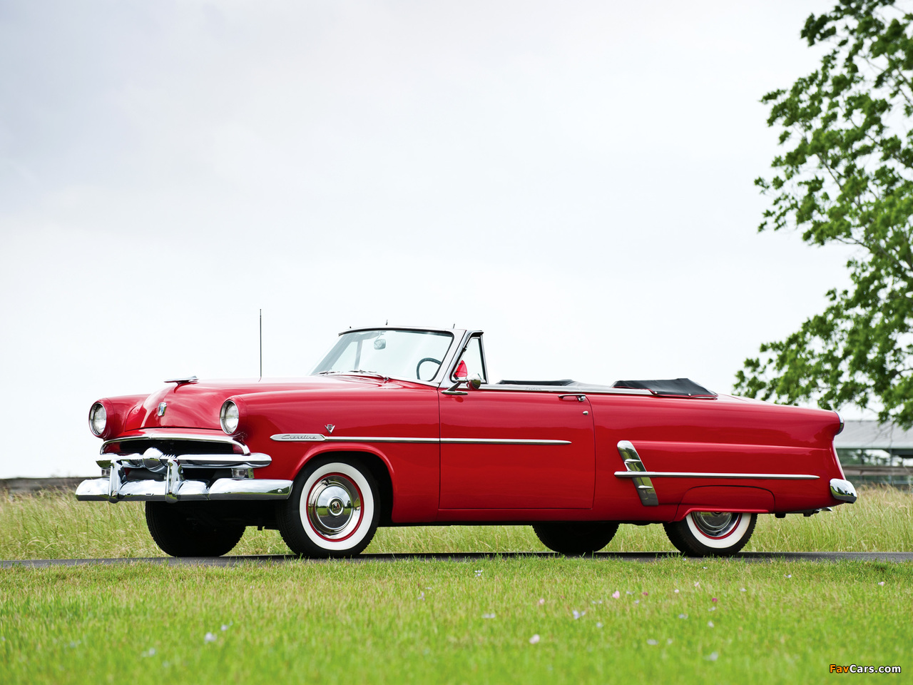 Ford Crestline Sunliner Convertible Coupe (76B) 1953 images (1280 x 960)