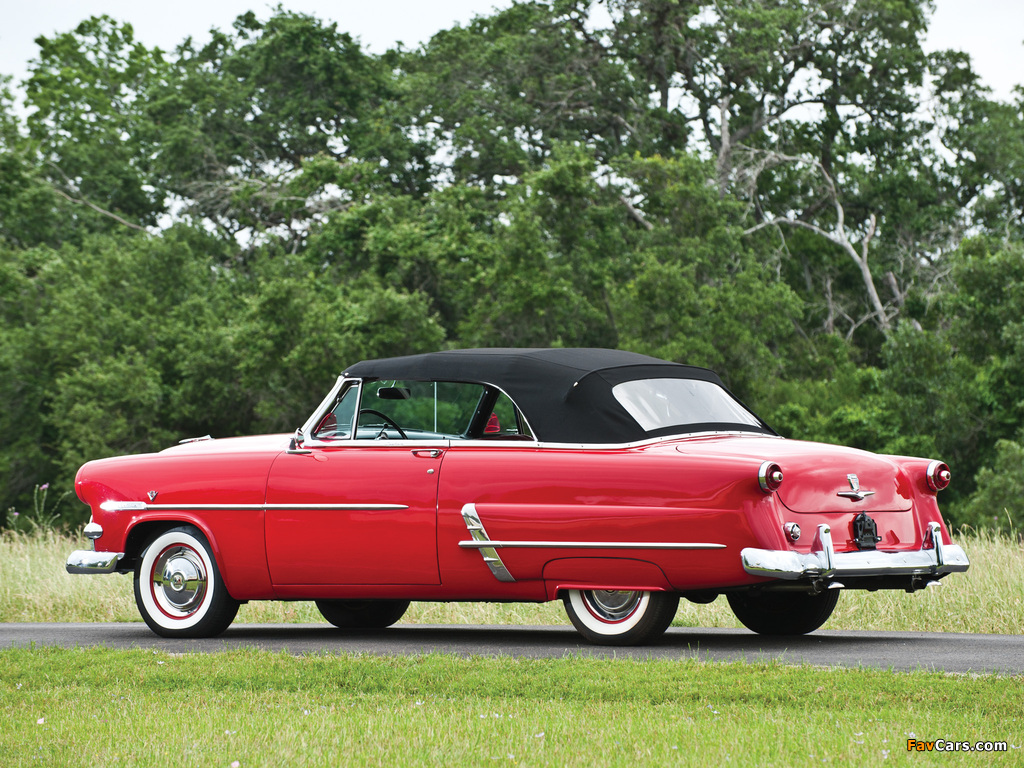 Ford Crestline Sunliner Convertible Coupe (76B) 1953 images (1024 x 768)