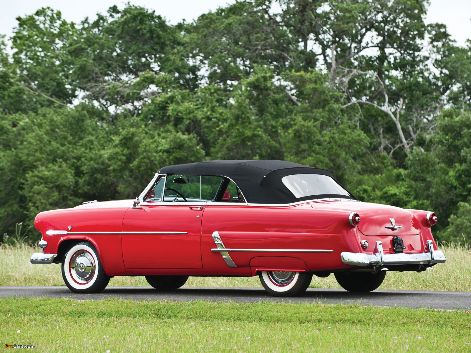 Ford Crestline Sunliner Convertible Coupe (76B) 1953 images (1600 x 1200)