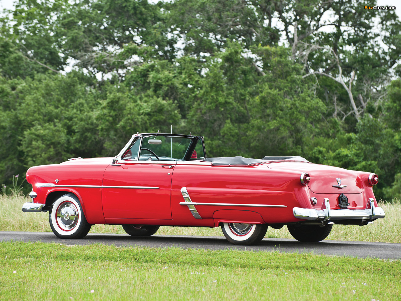 Ford Crestline Sunliner Convertible Coupe (76B) 1953 pictures (1280 x 960)