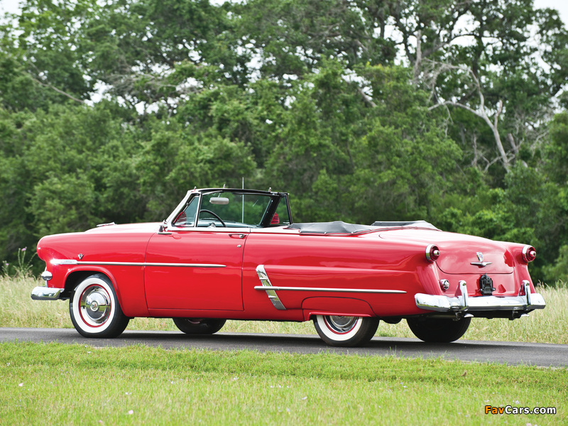 Ford Crestline Sunliner Convertible Coupe (76B) 1953 pictures (800 x 600)