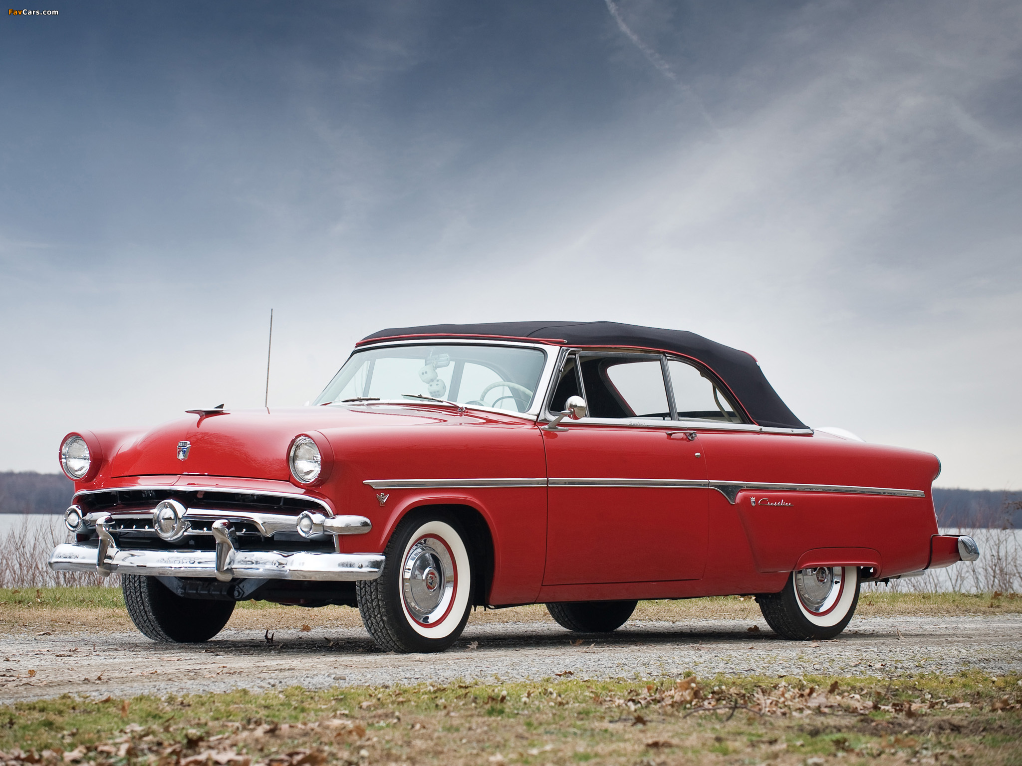 Ford Crestline Sunliner Convertible Coupe 1954 images (2048 x 1536)