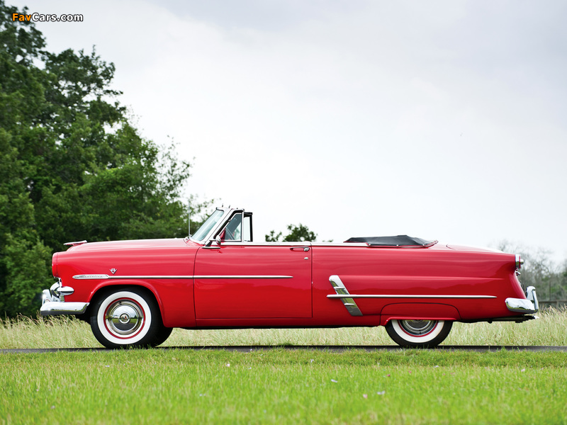 Images of Ford Crestline Sunliner Convertible Coupe (76B) 1953 (800 x 600)