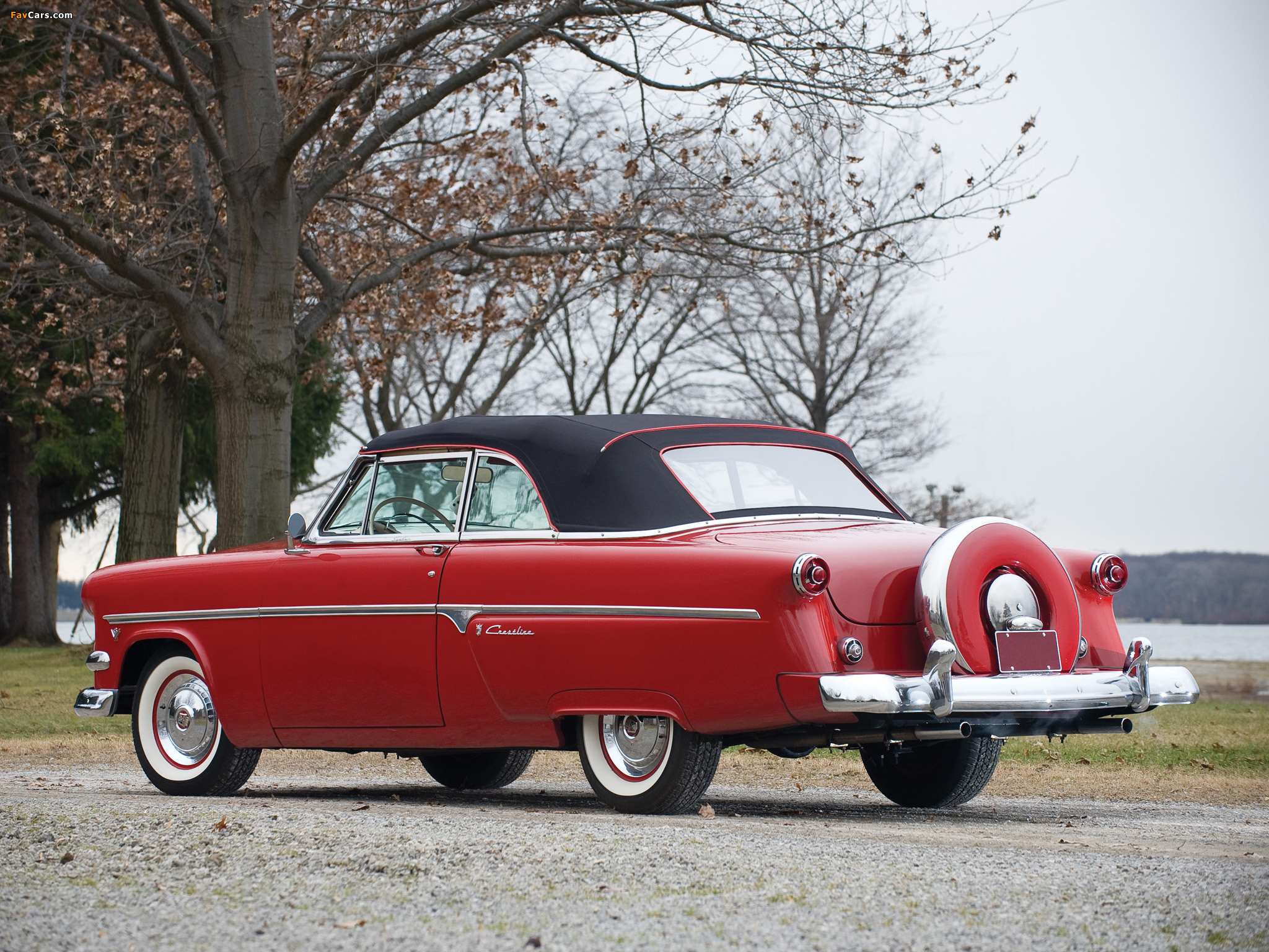 Photos of Ford Crestline Sunliner Convertible Coupe 1954 (2048 x 1536)