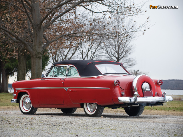 Photos of Ford Crestline Sunliner Convertible Coupe 1954 (640 x 480)