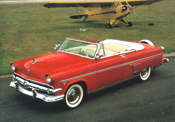 Ford Crestline Sunliner Convertible Coupe 1954 wallpapers