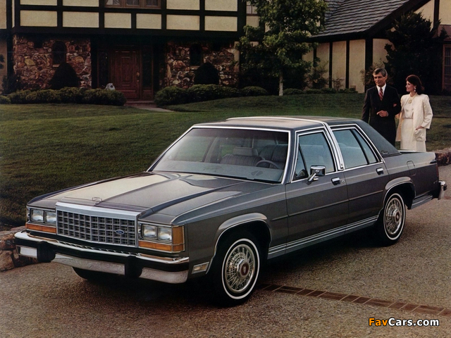 Pictures of Ford LTD Crown Victoria 1983–87 (640 x 480)