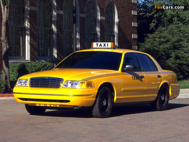Ford Crown Victoria Taxi 1998–2011 wallpapers (640 x 480)