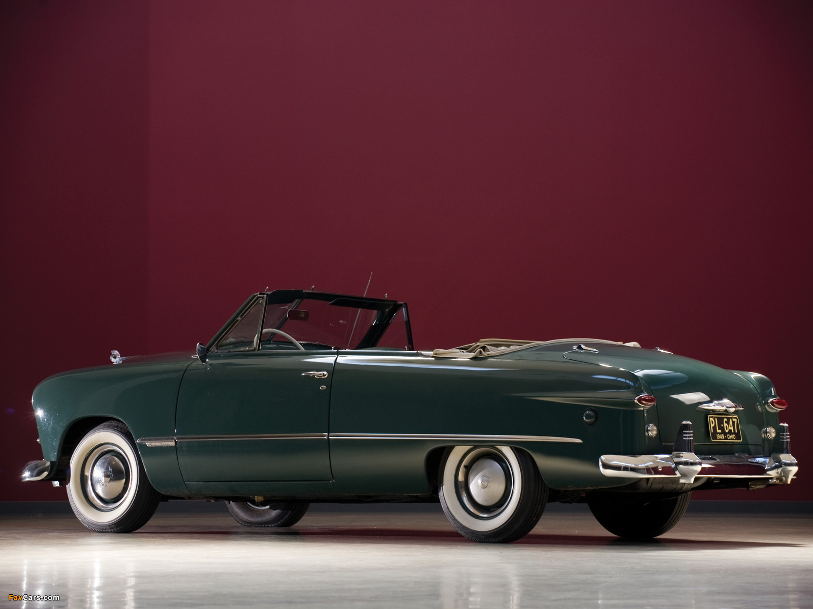 Ford Custom Convertible Coupe (76) 1949 photos (1600 x 1200)