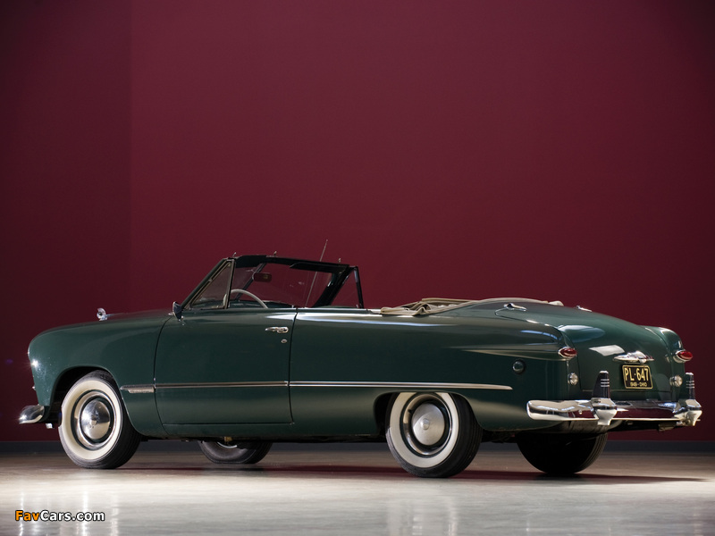 Ford Custom Convertible Coupe (76) 1949 photos (800 x 600)