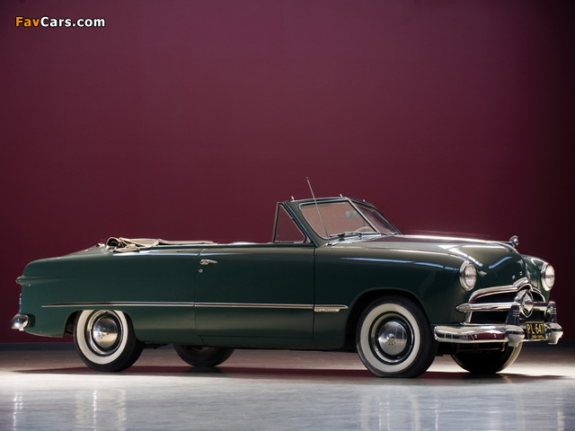 Ford Custom Convertible Coupe (76) 1949 photos (640 x 480)
