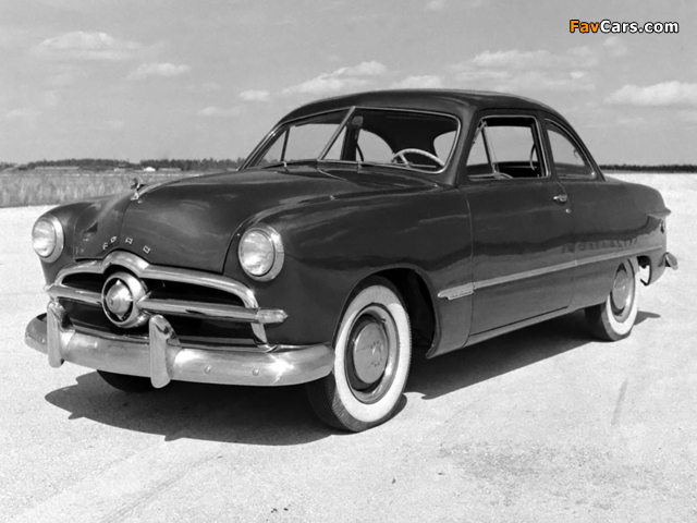 Ford Custom Club Coupe (72B) 1949 pictures (640 x 480)