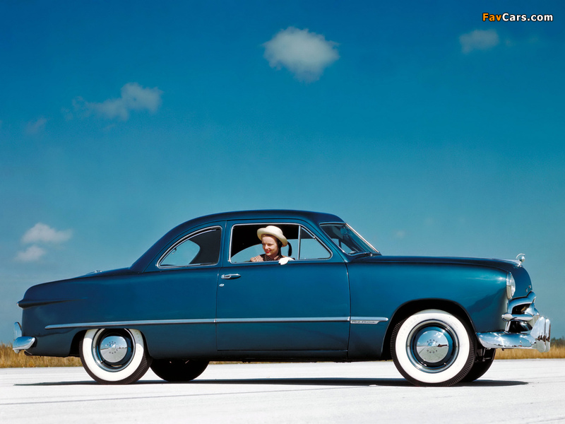 Ford Custom Club Coupe (72B) 1949 pictures (800 x 600)