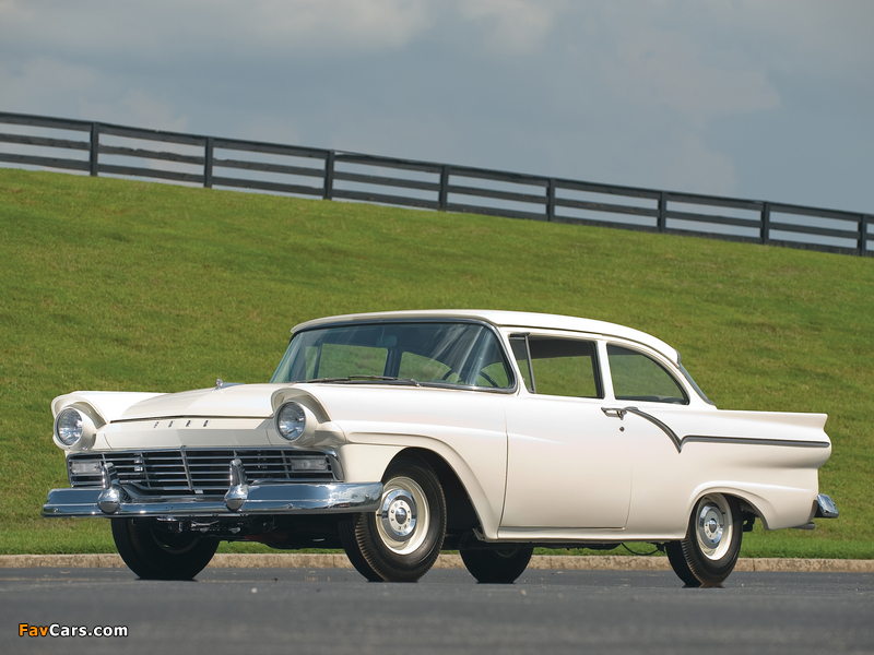 Ford Custom Tudor Sedan 312 Thunderbird Special 1957 images (800 x 600)