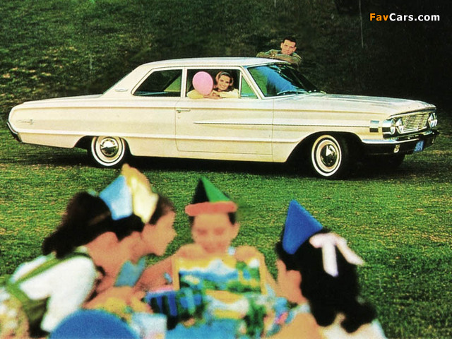 Ford Custom 500 2-door Sedan 1964 pictures (640 x 480)