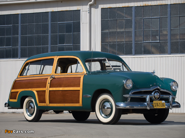 Photos of Ford Custom Station Wagon (79) 1949 (640 x 480)