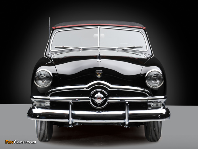 Ford Custom Deluxe Convertible Coupe 1950 wallpapers (640 x 480)