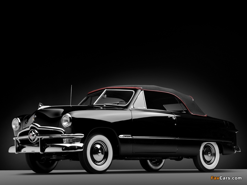 Ford Custom Deluxe Convertible Coupe 1950 wallpapers (800 x 600)