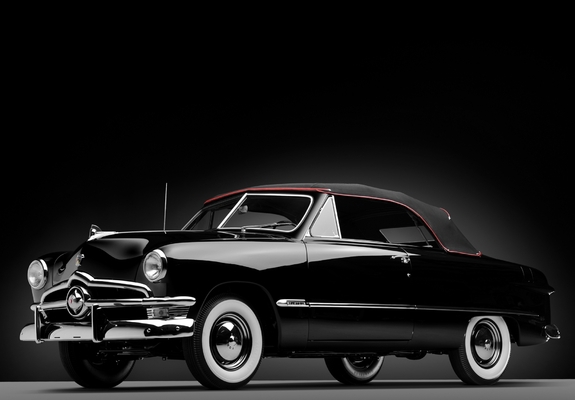 Ford Custom Deluxe Convertible Coupe 1950 wallpapers