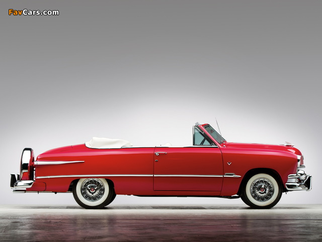 Ford Custom Deluxe Convertible 1951 wallpapers (640 x 480)