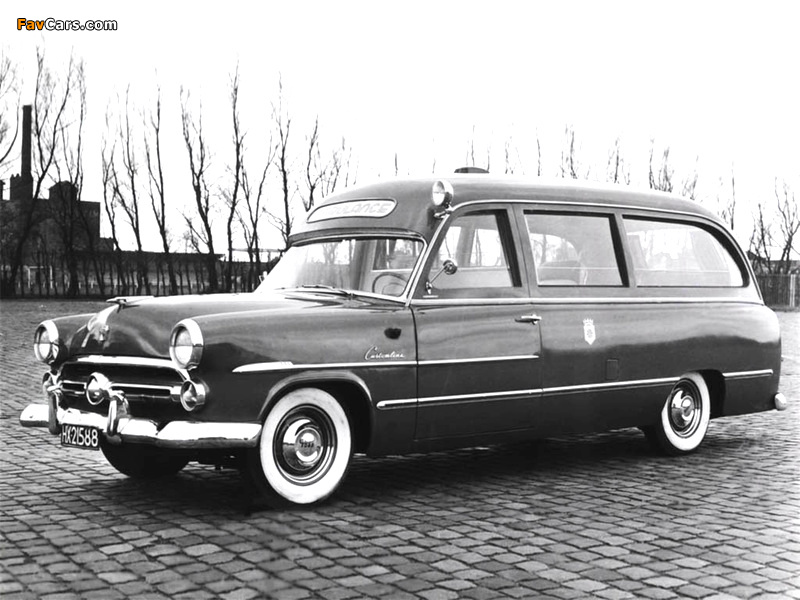Ford Customline Ambulance by Visser 1952 pictures (800 x 600)