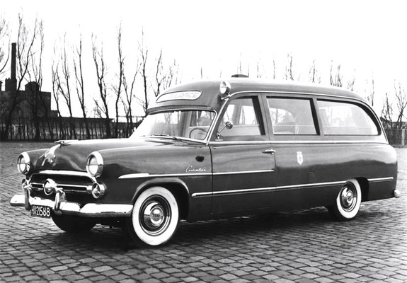 Ford Customline Ambulance by Visser 1952 pictures