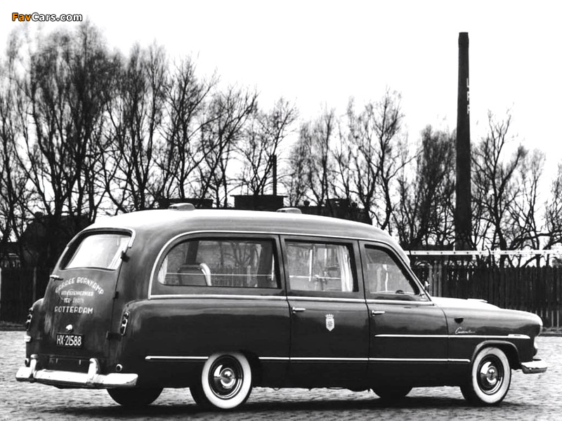 Ford Customline Ambulance by Visser 1952 wallpapers (800 x 600)