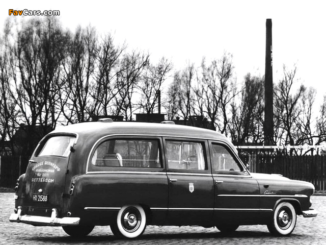 Ford Customline Ambulance by Visser 1952 wallpapers (640 x 480)