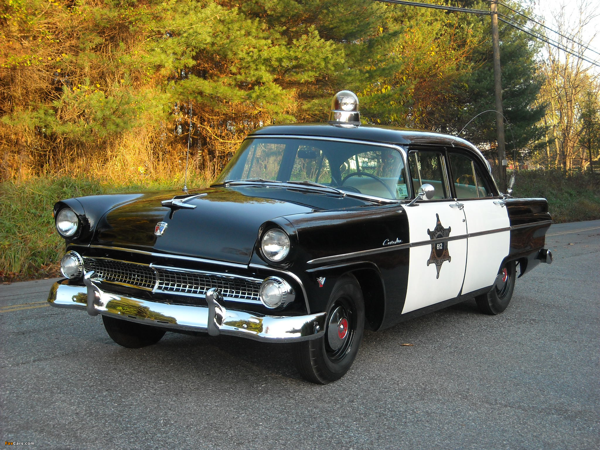 Ford Customline Police 1955 photos (2048 x 1536)