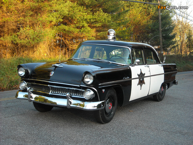 Ford Customline Police 1955 photos (640 x 480)
