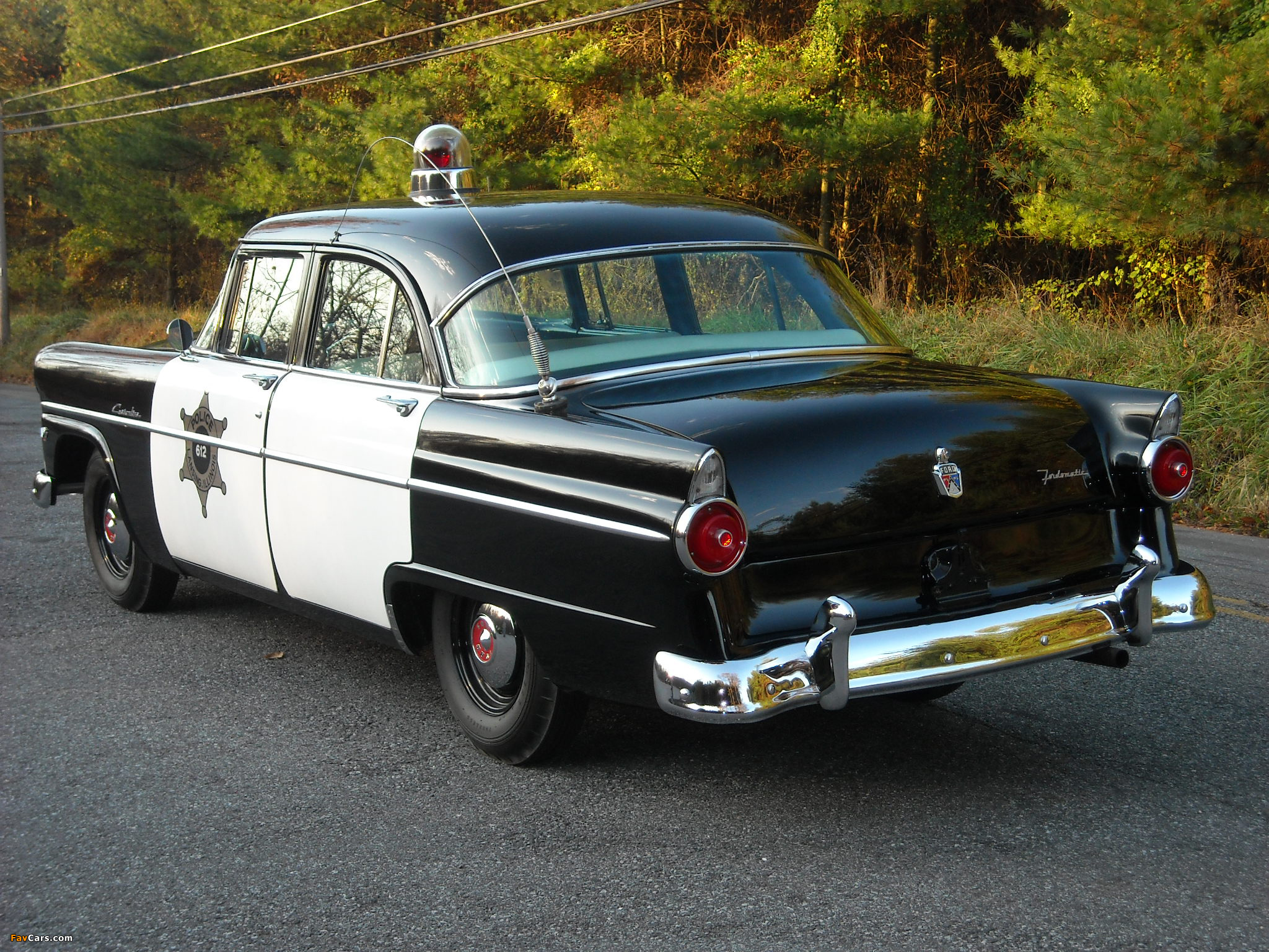 Images of Ford Customline Police 1955 (2048 x 1536)