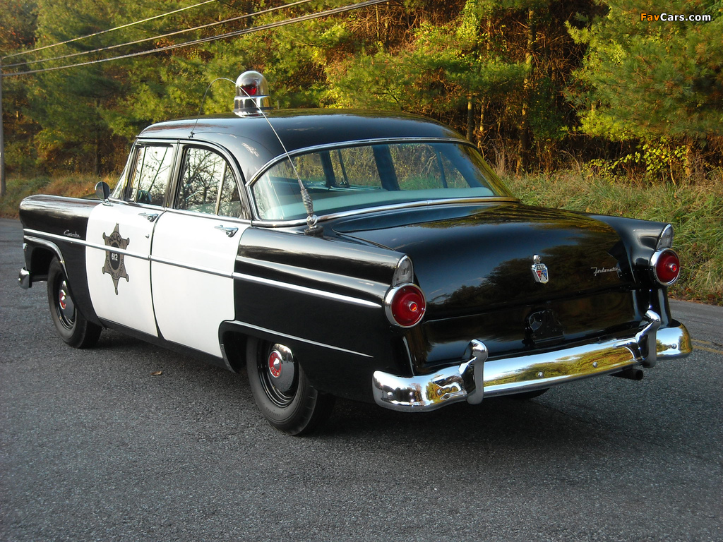 Images of Ford Customline Police 1955 (1024 x 768)