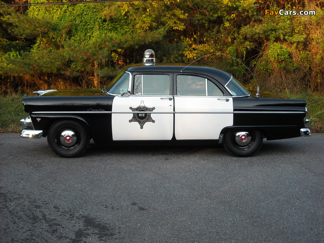 Photos of Ford Customline Police 1955 (640 x 480)