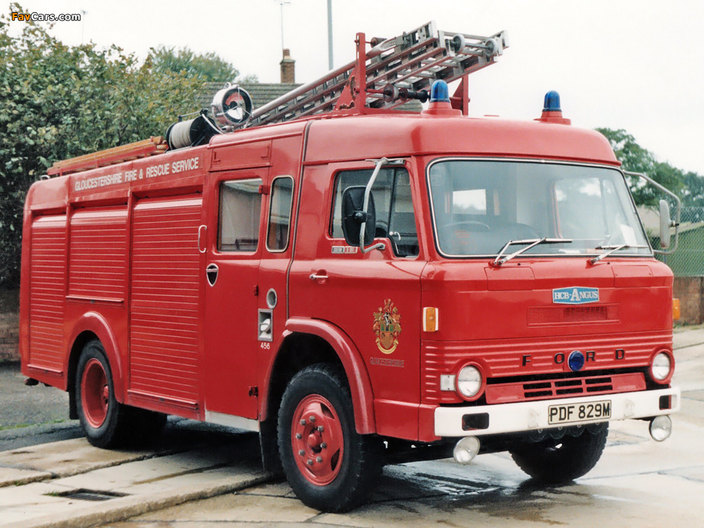 Ford D1014 Firetruck by HCB Angus 1971–76 images (1024 x 768)